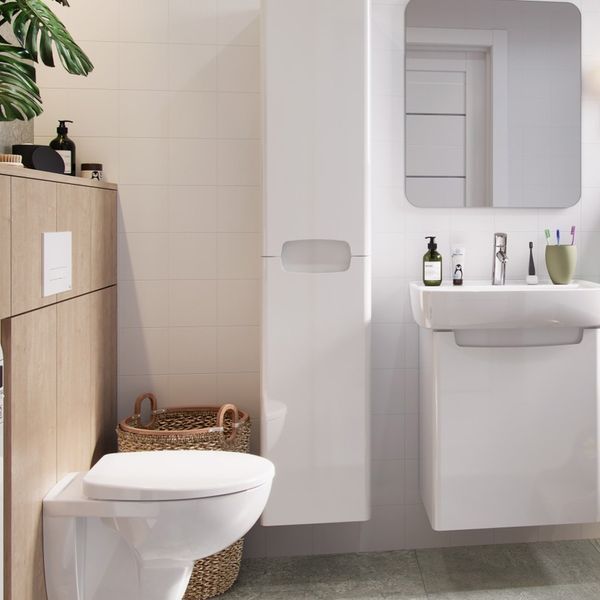 Підвісний унітаз Kolo K99033000 Rekord без обідка, з сидінням Soft-Close, Click2Clean 487673 фото