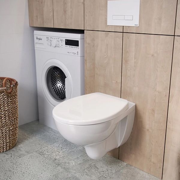 Підвісний унітаз Kolo K99033000 Rekord без обідка, з сидінням Soft-Close, Click2Clean 487673 фото