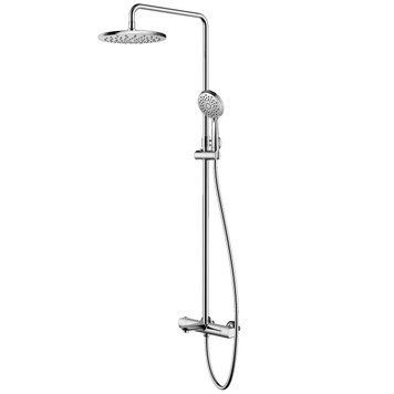 Душова система Devit 37520121 FRESH з термостатом, хром 443922 фото