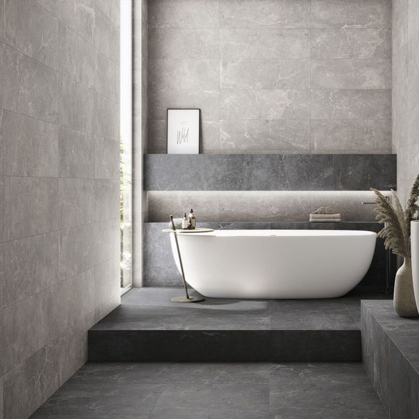 Керамограніт Baldocer Concept Grey Rectificado 60X120 см 559551 фото