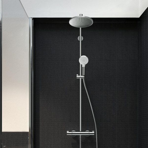 Душова система Hansgrohe 27267000 Crometta S 240 1jet Showerpipe д/душа 341651 фото