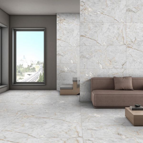 Керамограніт Almera Ceramica Velour Snow 120x60 см 561765 фото