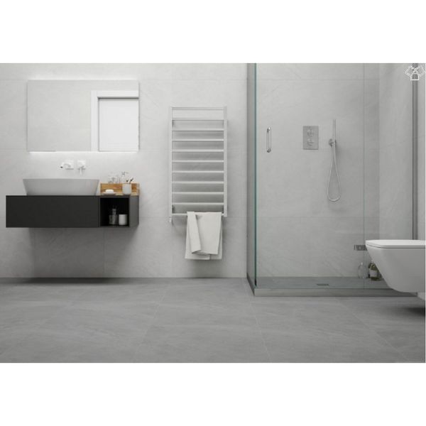 Керамограніт Cerrad Teqstone Білий 59.7x59.7 см ректифікована 492701 фото