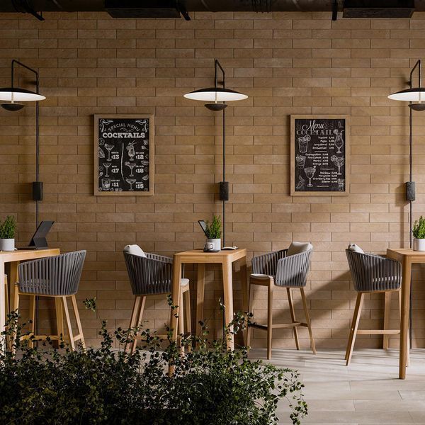 Клінкерна плитка Cerrad Kamien Argilla Mocca 30x7.4 см. 594453 фото