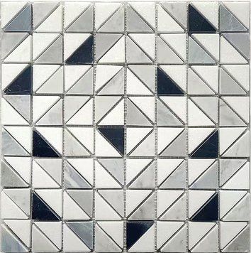 Мозаїка Mozaico De Lux Cl-Mos Cclayrk25008 Cube Cold 30x30 см. 601473 фото