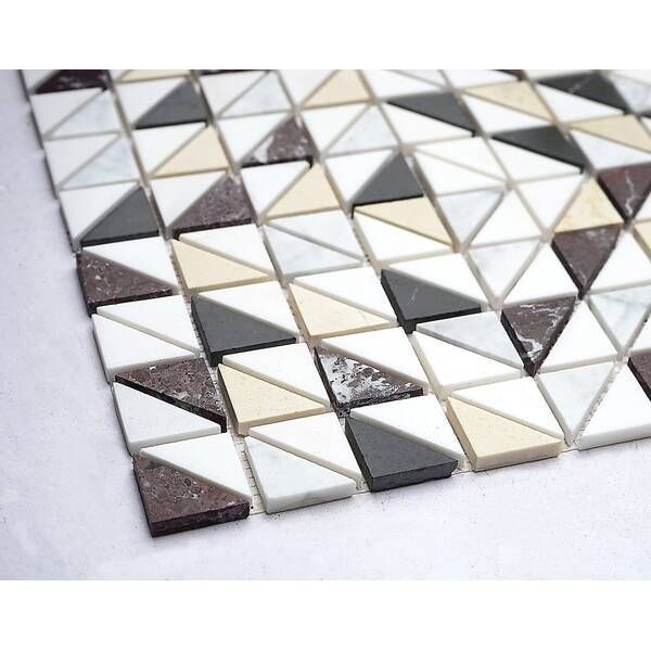 Мозаїка Mozaico De Lux Cl-Mos Cclayrk25009 Cube Warm 30x30 см. 601480 фото
