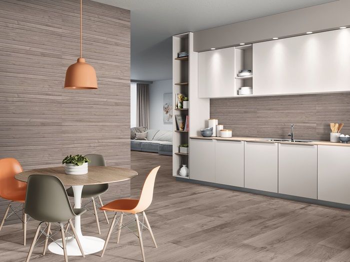 Керамограніт Ceramica Deseo Mulberry Wood Tortora 120x30 см 566374 фото