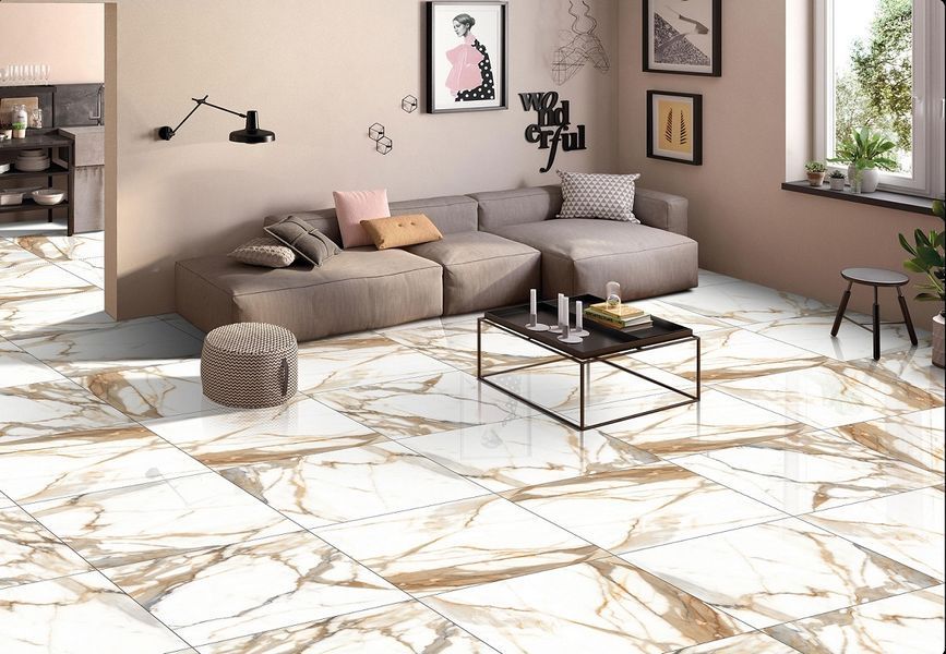 Керамограніт Ceramica Deseo Calacatta Oro 60x60 см 579227 фото