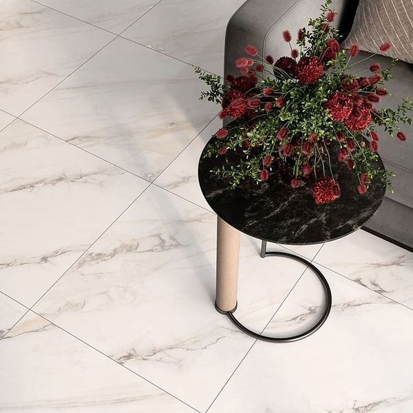 Керамограніт Cersanit Riviera White Satin Rect 59.8x59.8 см. 598892 фото