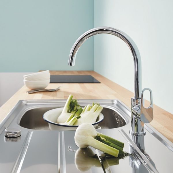 Змішувач для кухні Grohe 31230001 Bauflow, Хром 468882 фото