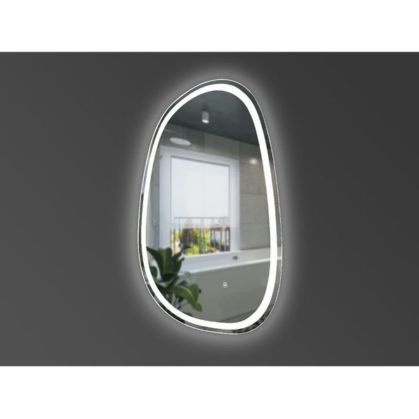Дзеркало Devit 5416090 Style Асиметричне 900х600 з LED-підсвіткою та тачсенсором 542838 фото