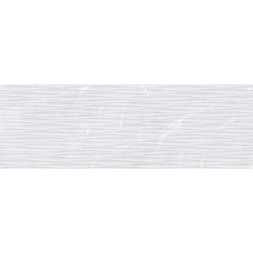 Керамограніт Ceramica Deseo Etania Silver декор Waves 90x30 см 534674 фото