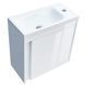 Тумба з умивальником Devit 063050W SMALL 50, білий глянець 548190 фото 9