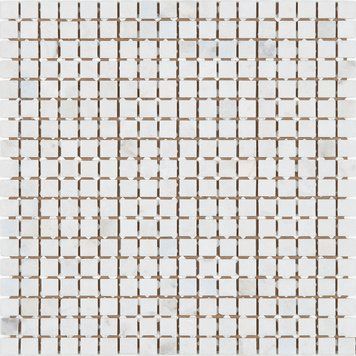 Мозаїка Mozaico De Lux K-Mos CBMS2281M White Stone 30.5x30.5 см 341475 фото