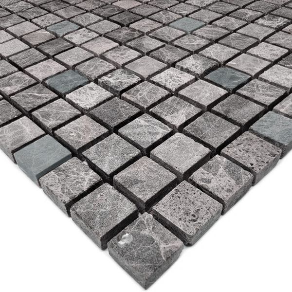 Мозаїка Mozaico De Lux Cl-Mos Cclayrk23004 Grafit Mini Mosaic 30.5x30.5 см 547406 фото