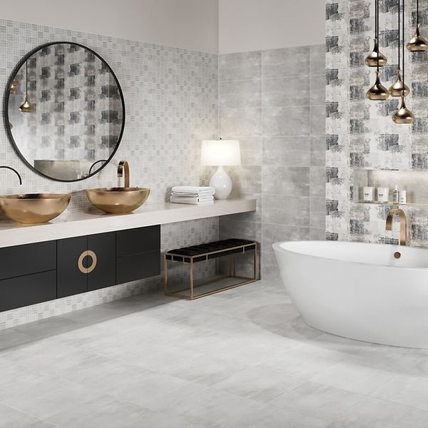 Керамограніт Opoczno Avrora Light Grey 42x42 см 548427 фото