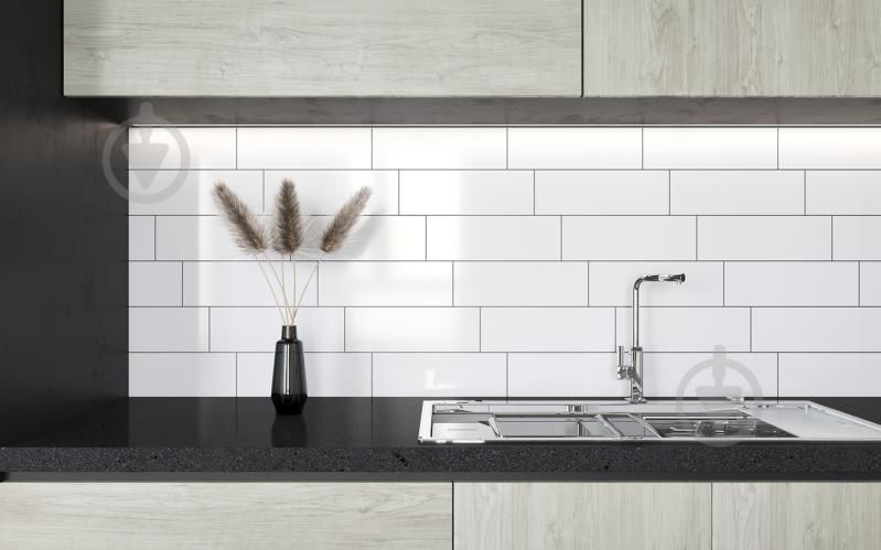 Керамічна плитка Golden Tile The Білий Білий Satin 6L0161 30x10 см 462064 фото