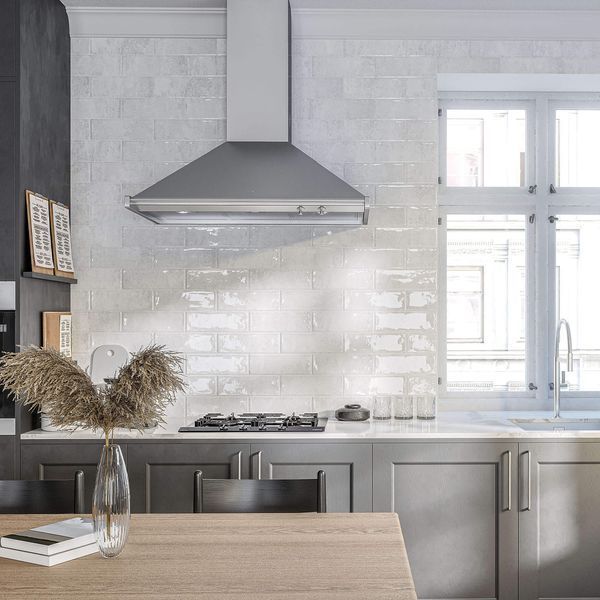 Керамічна плитка Golden Tile Como Білий Рельєф Co0051 30x10 см 520398 фото