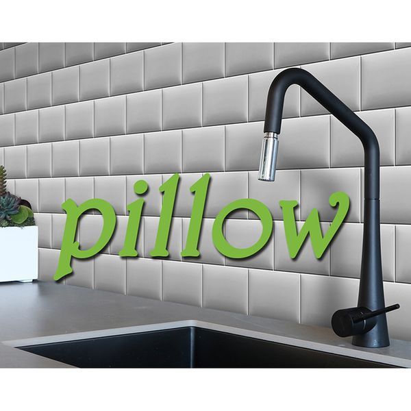Керамічна плитка Ege Seramik Pillow White 15x7.5 см 506728 фото