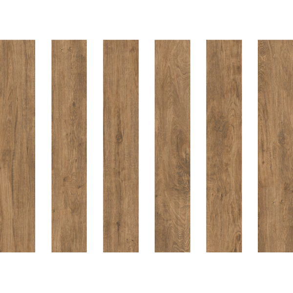 Керамограніт Cersanit Brantwood Brown Matt Rect 119.8x19.8 см 578848 фото