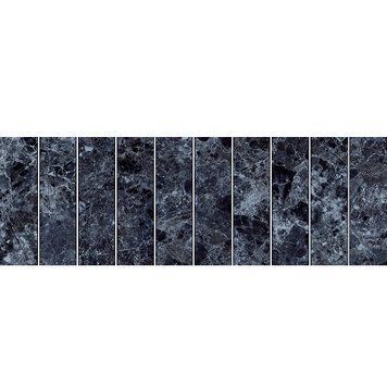 Керамічна плитка Cersanit Lenox Синій 60x20 см глянцева структурована 531265 фото
