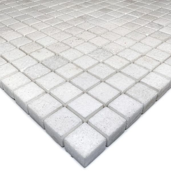 Мозаїка Mozaico De Lux Cl-Mos Cclayrk23005 White Mini Mosaic 30.5x30.5 см 547407 фото