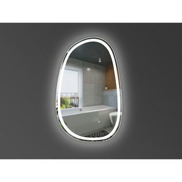 Дзеркало Devit 5415100 Style 1000&times;650 асиметричне, з тачсенсором та LED підсвідкою 546946 фото