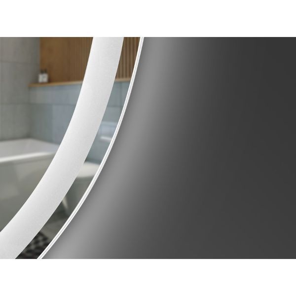 Дзеркало Devit 5415100 Style 1000&times;650 асиметричне, з тачсенсором та LED підсвідкою 546946 фото