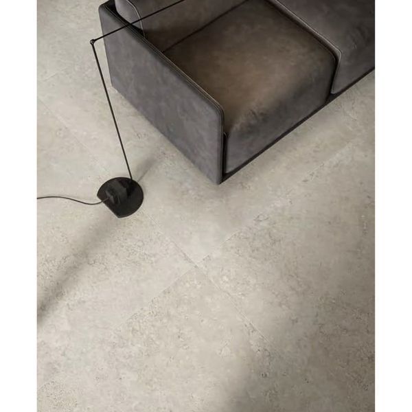 Керамограніт Italgraniti TR0612 Travertino Grigio Cross Cut SQ 120x120 см 580072 фото