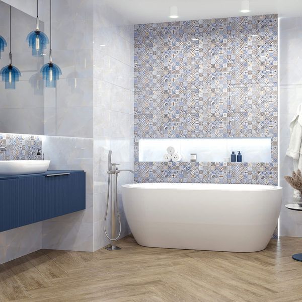 Керамічна плитка Golden Tile Deco Patchwork Mix DCB151 60x30 см 563769 фото