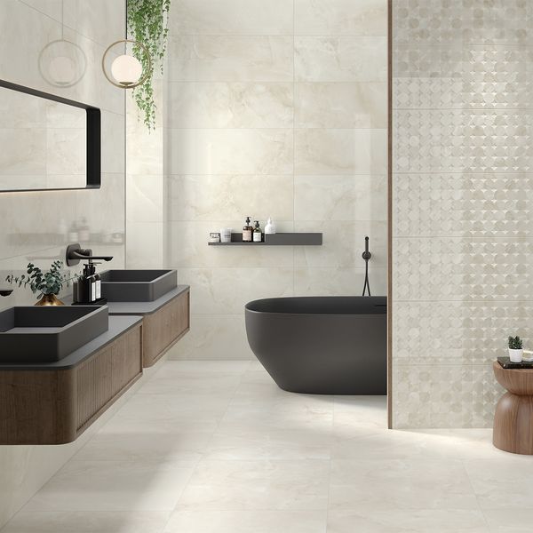 Керамограніт Alaplana Bibury Beige Satinado Rect. 120x60 см 540277 фото