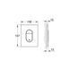 Клавіша змиву Grohe 38844000 Arena Cosmopolitan, Накладна Панель,Хром 378432 фото 2