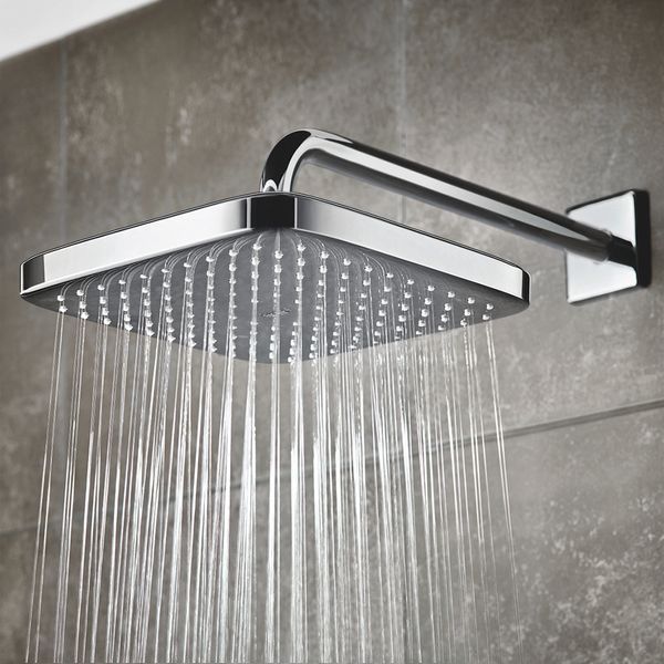 Верхній душ Grohe 26687000 Tempesta 250 Cube з кронштейном до стіни 502454 фото