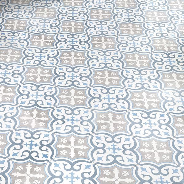 Керамічна плитка Ceramica Deseo G Canterbury Blue Mat Pri 45x45 см 582557 фото