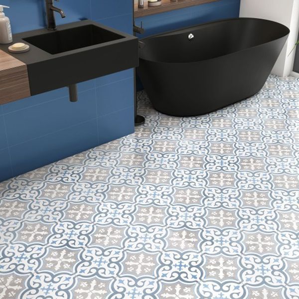 Керамічна плитка Ceramica Deseo G Canterbury Blue Mat Pri 45x45 см 582557 фото