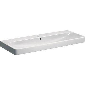 Раковина Geberit 500.226.01.1 Smyle Square 120 см, білий глянець 487530 фото