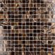 Мозаїка Mozaico De Lux V-Mos Jd005 Dark Goldstone 32.7x32.7 см 343966 фото 2