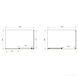 Душова кабіна Primera Shrc55126 Frame, розсувна - 120*80 реверсивна- хром/прозоре скло 276029 фото 2
