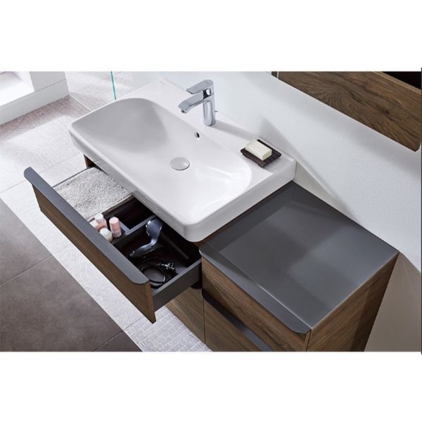 Раковина Geberit 500.249.01.1 Smyle Square 75см, білий глянець 486300 фото