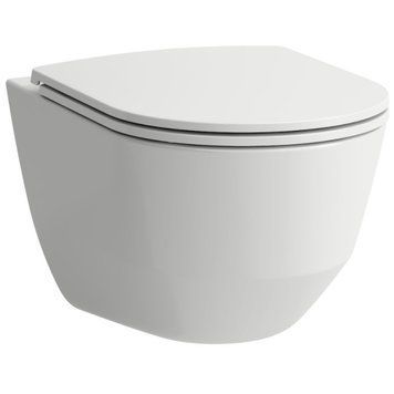 Унітаз підвісний Laufen H8669570000001 PRO Rimless з кришкою Slim Soft Close, білий 479624 фото