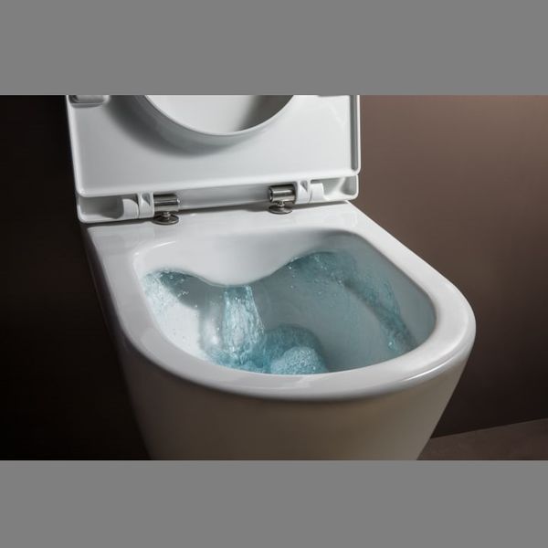 Унітаз підвісний Laufen H8669570000001 PRO Rimless з кришкою Slim Soft Close, білий 479624 фото