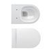 Унітаз підвісний Laufen H8669570000001 PRO Rimless з кришкою Slim Soft Close, білий 479624 фото 3