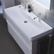 Раковина Geberit 500.253.01.1 Smyle Square 120 см, з 2 отворами під змішувач, білий глянець 487528 фото 6
