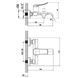 Змішувач для ванни Devit 5030030 Universal, Хром 550322 фото 2
