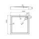 Душовий піддон Primera Str1010 Frame 100&times;100 см 276043 фото 2