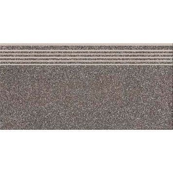 Плитка для сходів Cersanit Milton Steptread Темно-сірий 59.8x29.8 см 422044 фото
