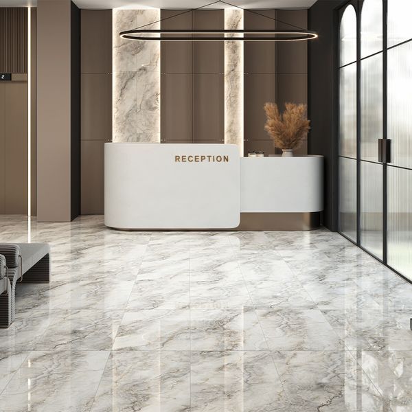 Керамограніт Ceramica Deseo Aether Onyx Grey Pol 120x60 см. 598442 фото
