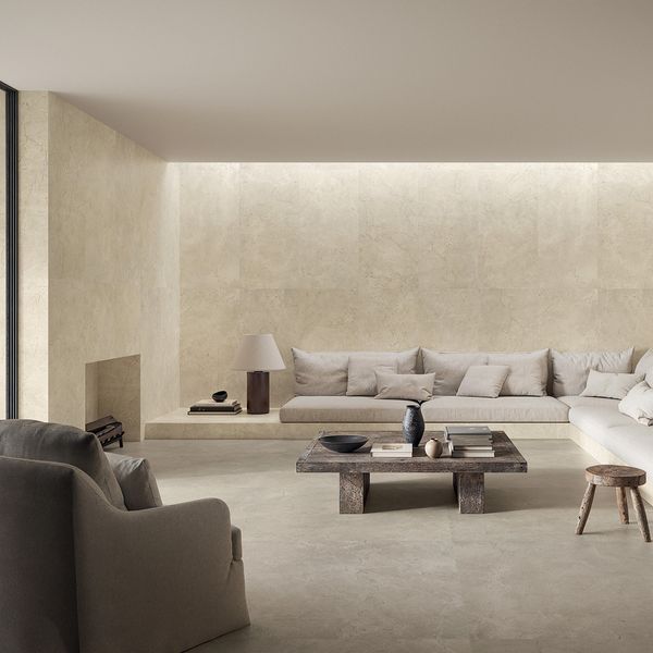 Керамограніт Italgraniti Cl01Ba Calcis Avorio 120x60 см 584437 фото