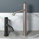 Змішувач для раковини Bossini Z00703000094005 Teo-T (Tall) з д/к, Brushed Nickel 561178 фото 3