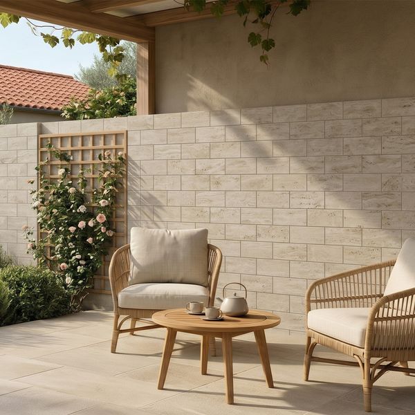 Клінкерна плитка Cerrad Kamien Argilla Ivory 30x14.8 см. 598080 фото